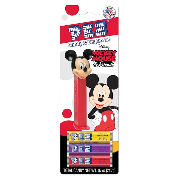 Pez PEZ Mickey and Disney Friends Candy & Dispenser Plastic 1 pk 79853 - main